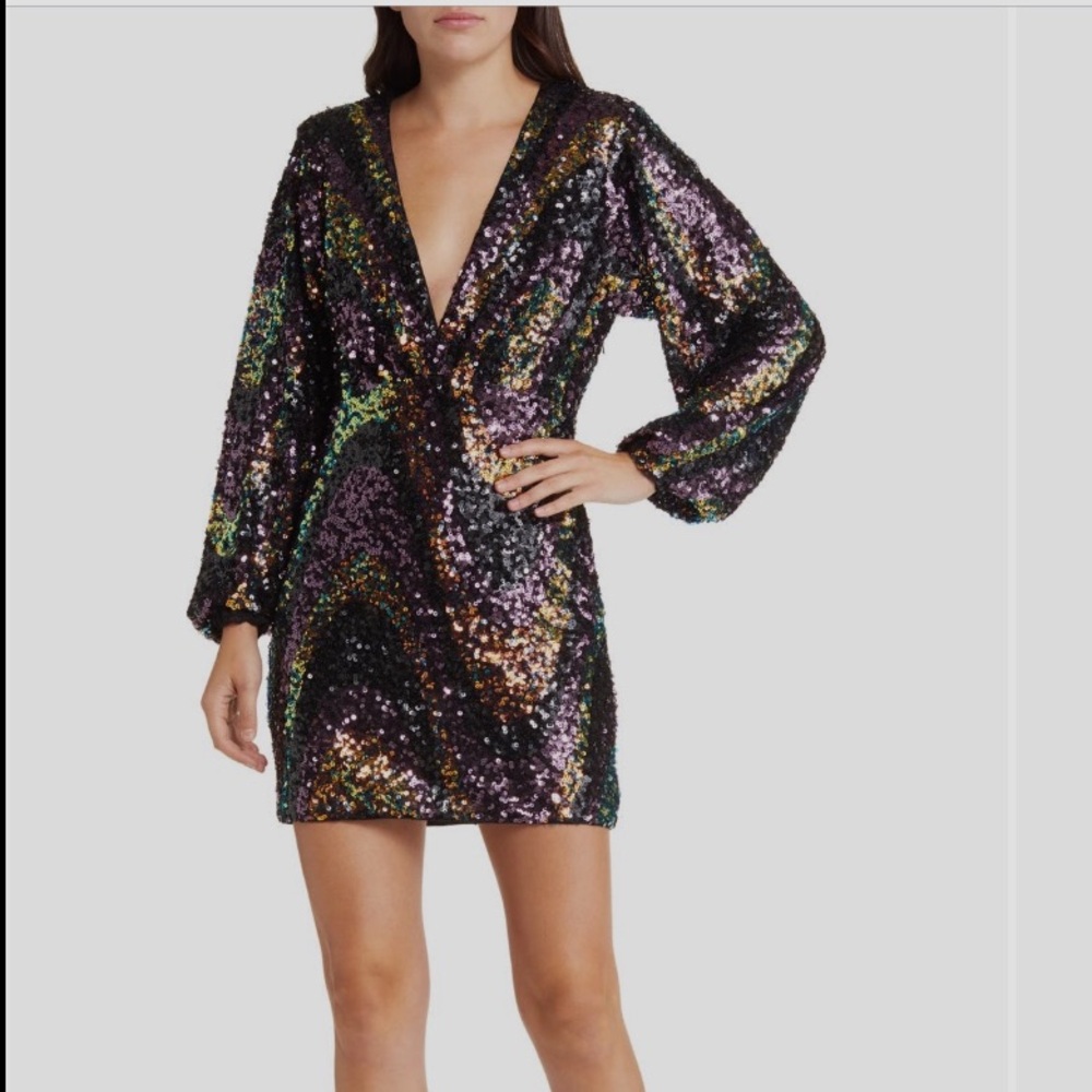 Saylor sequence dress size small